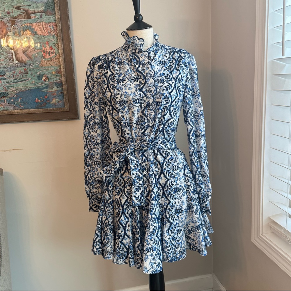 Sezane Eyelet Dress Size 2/34